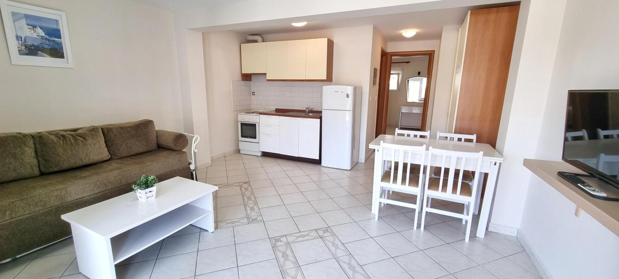 Bungalow White Apartments Polychrono Kamer foto